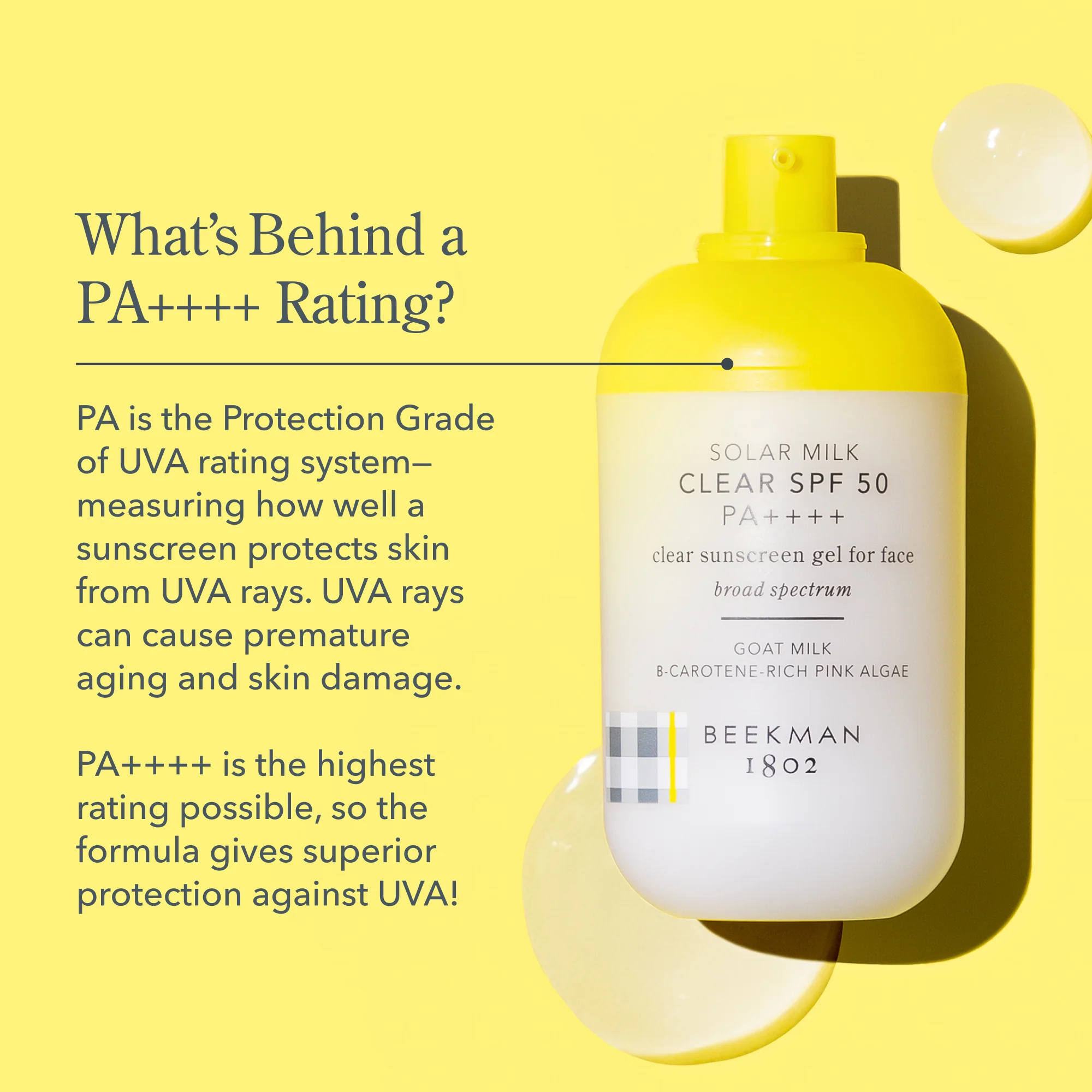 Solar Milk Clear SPF 50 Sunscreen Gel for Face - Image 8
