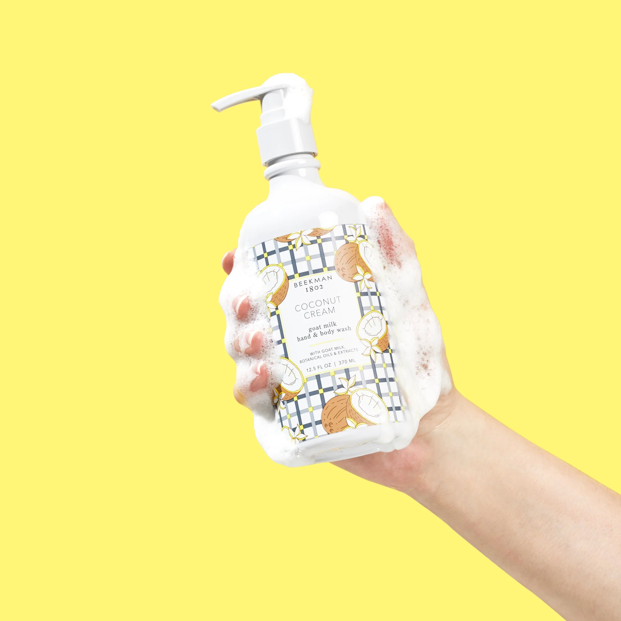 Coconut Cream Hand & Body Wash - Image 4