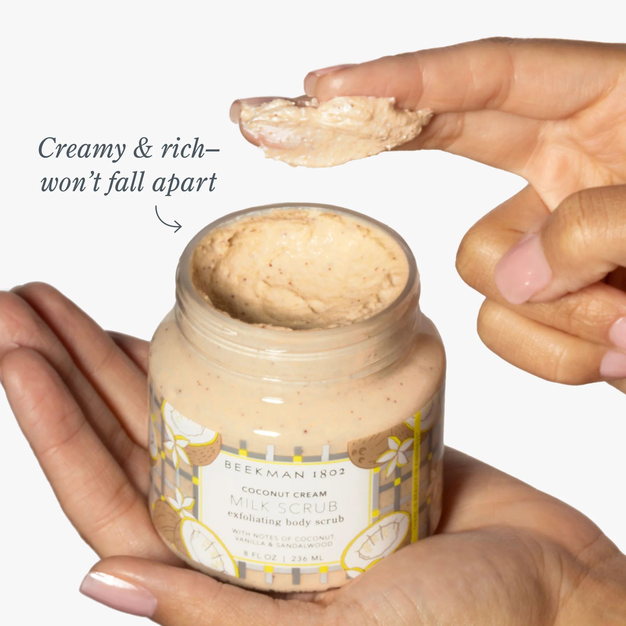 Coconut Cream Smooth Operators Milk Scrub Face & Body Bundle - Image 5