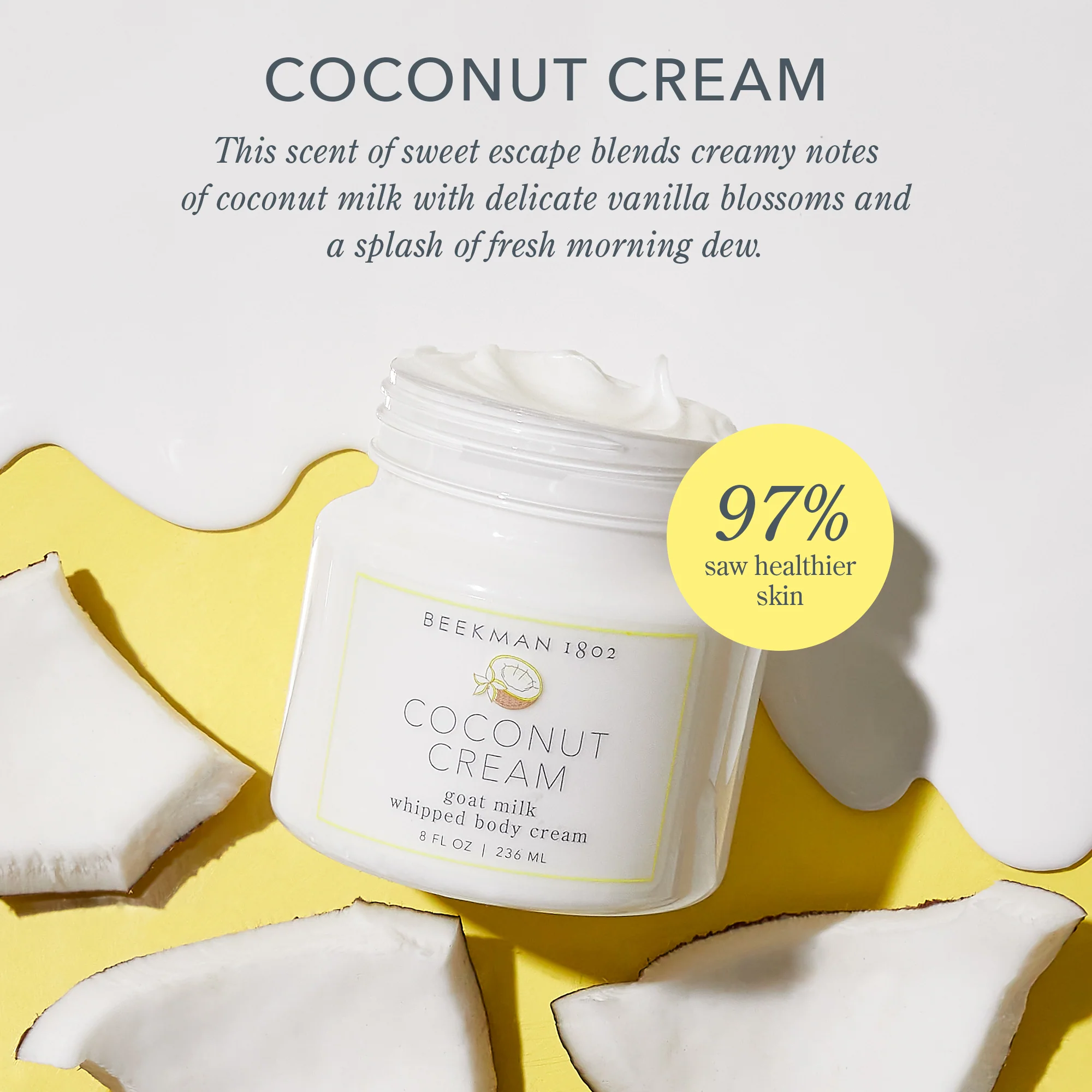 Coconut Cream Whipped Body Cream - Image 7