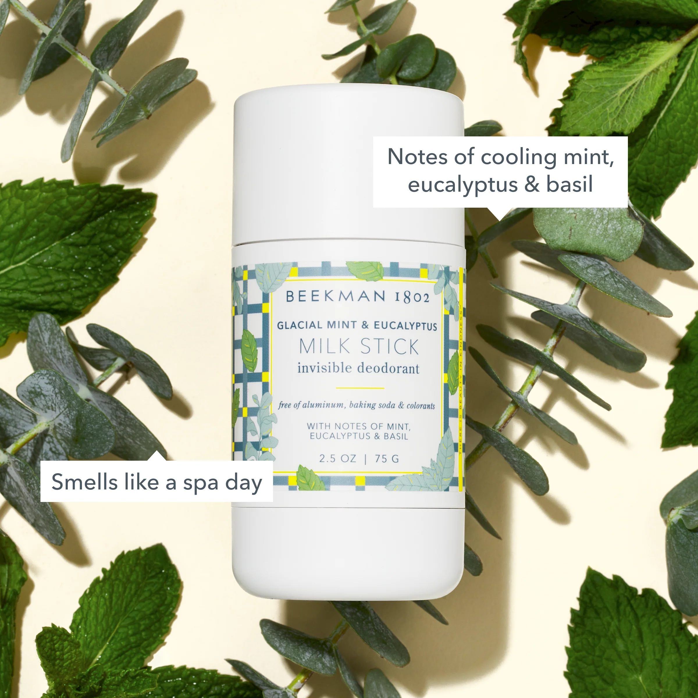 Glacial Mint & Eucalyptus Milk Stick All-Day Odor Protection Invisible Deodorant Duo - Image 4