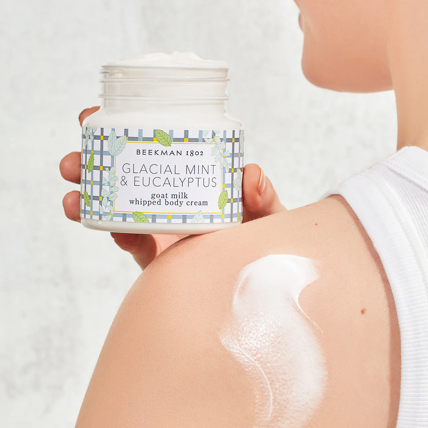 Glacial Mint & Eucalyptus Whipped Body Cream - Image 5