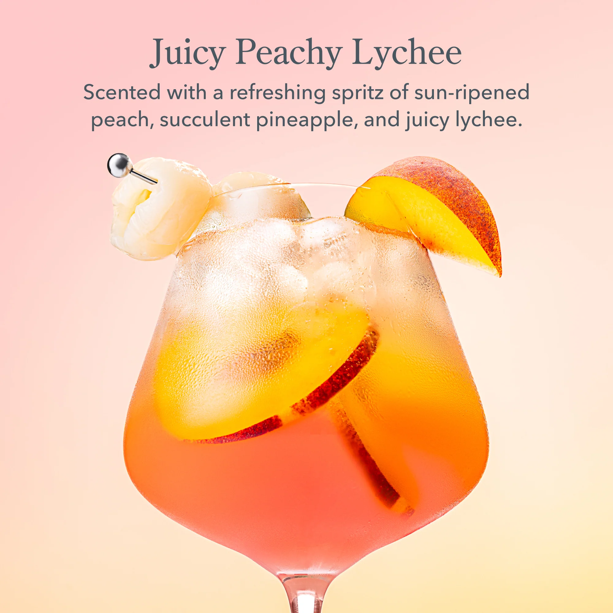 Juicy Peachy Lychee Whipped Body Cream - Image 3