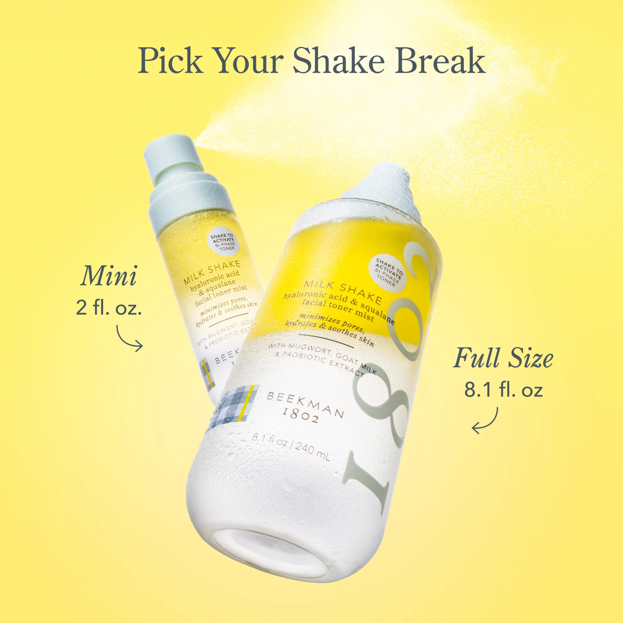 Milk Shake Hyaluronic Acid & Squalane Facial Toner Mist - Image 9
