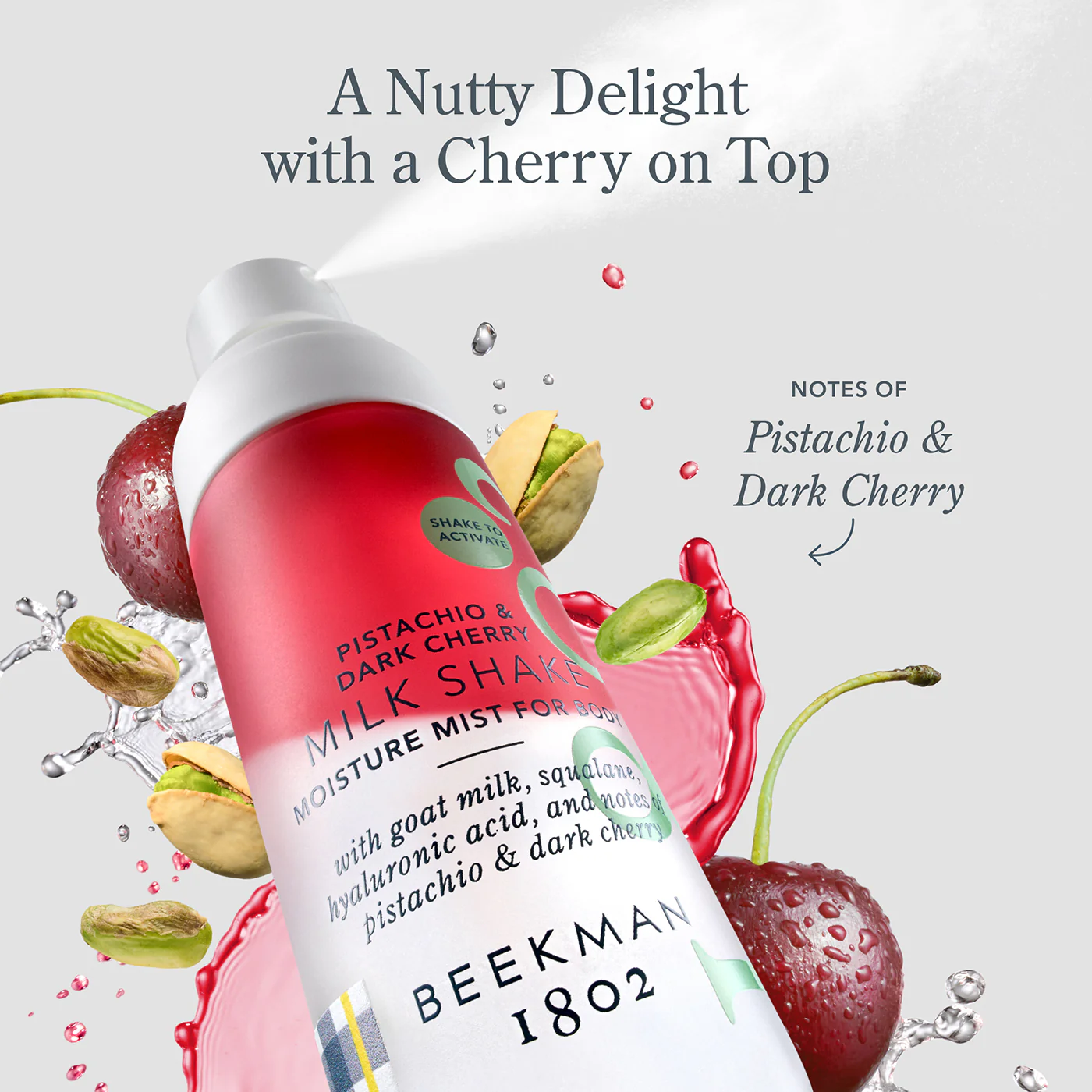 Sweet Treats Pistachio & Dark Cherry Bodycare Trio - Image 3
